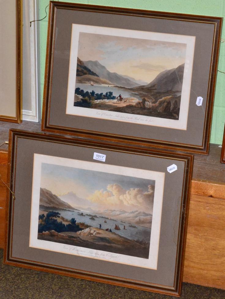 A pair of Lakeland watercolour prints, Rogers and Alken (2)