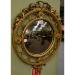 A 19th century gilt framed mirror
