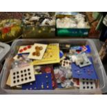 A large quantity of assorted late 19th and 20th century buttons and accessories, many have been