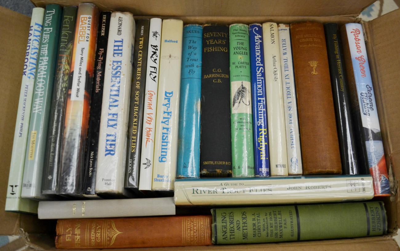 A quantity of fishing books