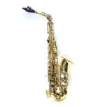 Alto Saxophone Trevor James 'The Horn' Revolution II in lacquer with black faux mother of pearl,