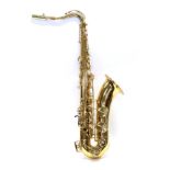 Yamaha Tenor Saxophone YTS275 serial no.C60684, Made in Japan, in gold lacquer with original hard