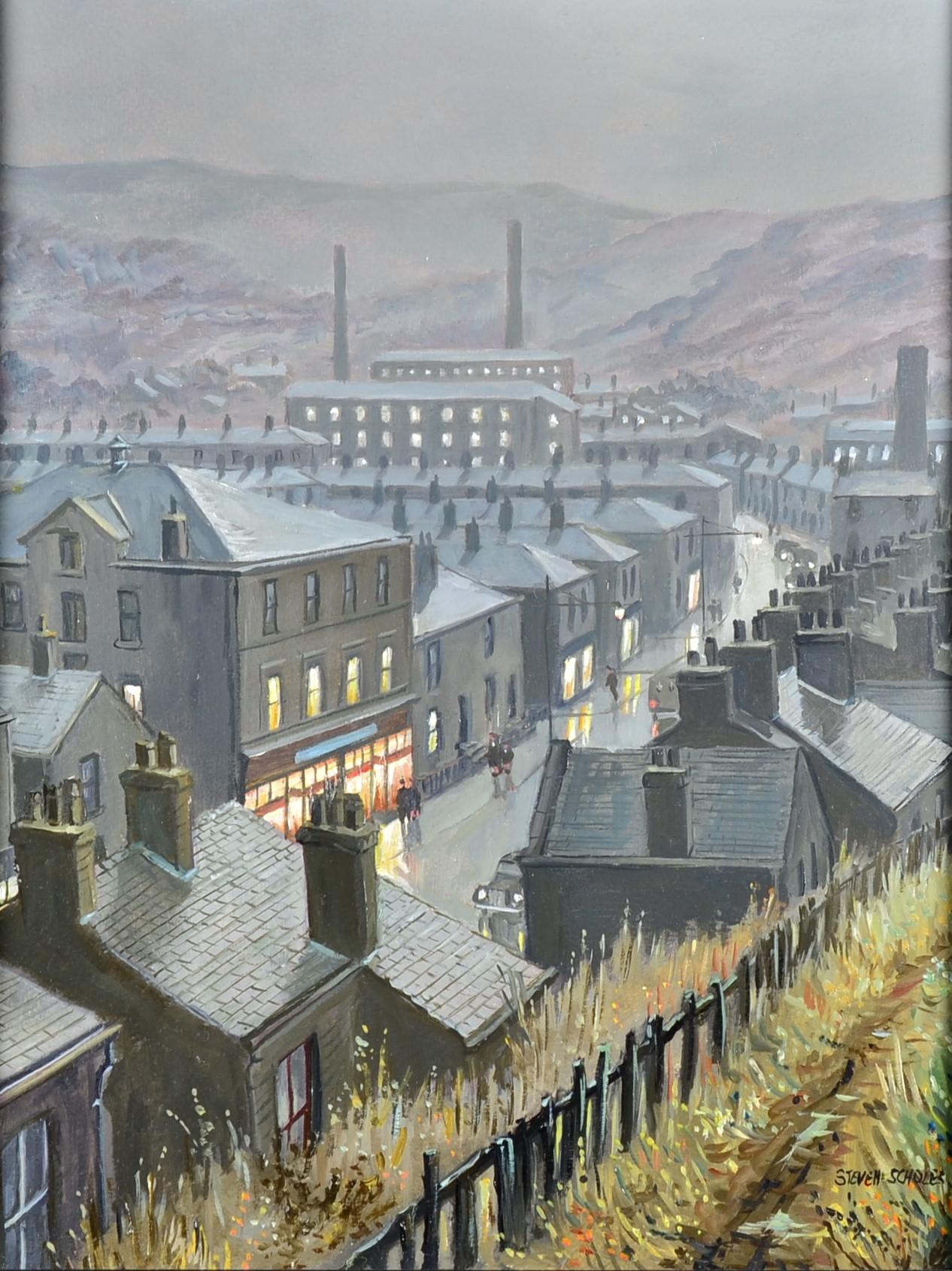Steven Scholes (b.1952) ''Todmorden, West Yorkshire'' Signed, inscribed, dated 1962 and numbered