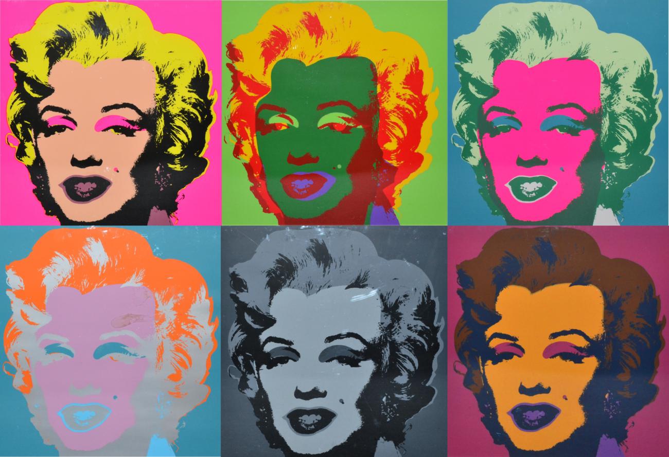 After Andy Warhol (1928-1987) American ''Marilyn'' From the Sunday B Morning open edition,