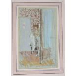 Bernard Dunstan RA, PPRWA (b.1920) ''The Dressing Room'' Initialled, pastel, 27cm by 17.5cm