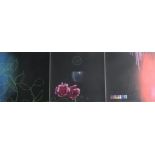 Chris Kettle (Contemporary) Flowers and still life triptych One signed, digital prints, three prints