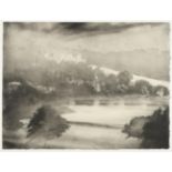 Norman Ackroyd RA, CBE (b.1938) ''Harewood in Autumn'' Signed, inscribed, dated (19)97 and