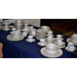 A service of Paragon, Harmony and Melody pattern dinner and tea wares, including fifteen dinner