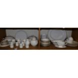 A Royal Worcester ''Contessa'' pattern dinner/tea service (two shelves)