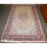 Kirshehir Rug, Central Anatolia, the tomato red field with central medallion framed by spandrels and