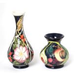 A modern Moorcroft pottery Ballerina Blush pattern vase, with painted and impressed marks, 17cm