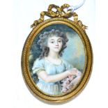 A portrait miniature