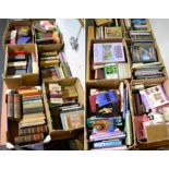 Twelve boxes of books including; historical, geographical, social, agricultural, textiles, wood work