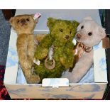 Three Steiff teddy bears comprising Jules, The Jungle teddy bear; British Collectors teddy bear