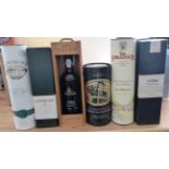 A Mixed Parcel Comprising: Bowmore 12; Edradour 10; Laphroaig 15; Bunnahabhain 12; Caol Ila