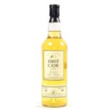 Brora 21 Year 1982 Old First Cask, cask 281, bottle 389, 70cl, 46% U: well into neck, stain on