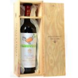 Chateau Mouton Rothschild 1999, Pauillac, magnum U: into neck