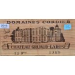 A Mixed Parcel Including Chateau Gruaud-Larose 1985 (x4), St Julien, owc etc (twelve bottles)