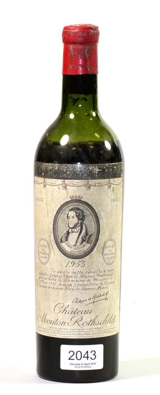 Chateau Mouton Rothschild 1953, Pauillac