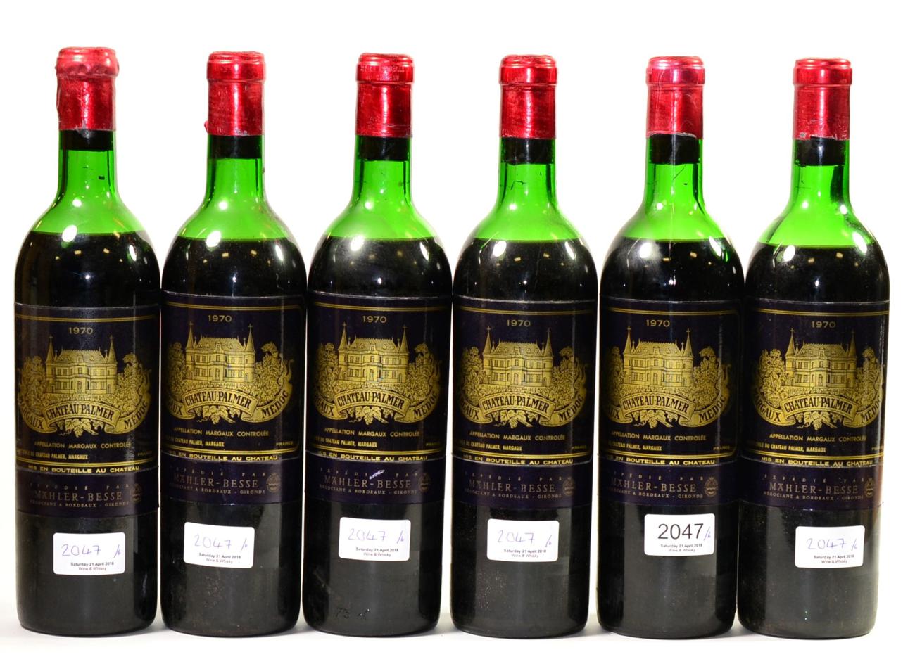 Chateau Palmer 1970, Margaux (x6) (six bottles)