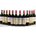 Chateau La Lagune 1982, Haut-Medoc (x4); Chateau Cos d'Estournel 1982, Saint-Estephe (x4); Chateau