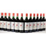 Chateau Poujeaux 1988, Moulis-en-Medoc, owc (twelve bottles)