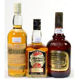 Bowmore 12 Year Old Old Style Dumpy Bottle, litre, 43%; Cragganmore 12 Year Old, no capacity or