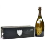 Dom Perignon 1990; 1990, vintage champagne (two bottles) U: 1999 in oc, 1990 with soiled label