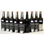 Taylor Fladgate Quinta de Vargellas 1969; Fonseca Guimaraens 1961, vintage port (x7); Graham 1963,