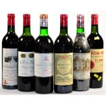 A Parcel of 1978 Vintage Claret Comprising: Chateau Haut Brion; Chateau Pape Clemont; Chateau Gazin;