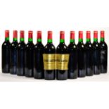 Chateau Brane-Cantenac 1993, Margaux, (twelve bottles) U: all labels detached but present