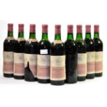 Chateau Gazin 1964, Pomerol (x9) (nine bottles) U: all upper shoulder to top shoulder, almost all