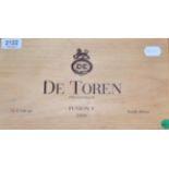 De Toren Fusion V 2000, Stellenbosch, owc (twelve bottles)