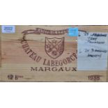 Chateau Labegorce-Zede 1985, Margaux (x6); Chateau D'Anclure 1985 (x6) (twelve bottles)