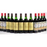 Chateau Rauzan-Gassies 1983, Margaux (x6); Chateau Les Chateau Gloria 1983, St Julien (x6) (twelve