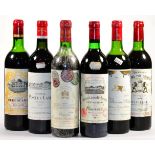 A Parcel of 1978 Vintage Claret Comprising: Chateau Mouton Rothschild; Chateau Mouton Baronne