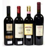 A Mixed Parcel from Tuscany Comprising: Riecine Chianti Classico Riserva, 2007; Le Serre Nuove