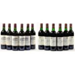 Chateau Sociando-Mallet 1988, Haut-Medoc (x6); Chateau Lartigue de Brochon 1955, Haut-Medoc (x6) (