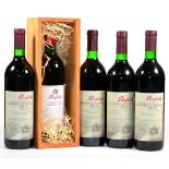 Penfolds Bin 707 1987, 1988, 1991, 1992; Penfolds Bin 920 1990 (five bottles)