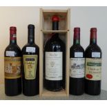 A Mixed Parcel Comprising: Chateau Pavie 1995, St Emilion Grand Cru; Chateau Ducru-Beaucaillou 1989,