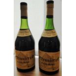 Prunier & Cie Reserve de la Vielle Maison Cognac 1914 (x2) (two bottles)