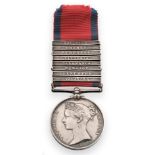 A Military General Service Medal, 1847, with eight clasps TALAVERA, ALBUHERA, BADAJOZ, SALAMANCA,