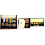 A First World War Group of Four, comprising 1914-15 Star, British War Medal, Victory Medal and India