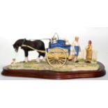 Border Fine Arts 'Daily Delivery' (Milkman with horse-drawn cart), model No. JH103 by Ray Ayres,