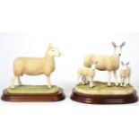 Border Fine Arts 'Border Leicester Tup', model No. L163 by Ray Ayres, limited edition 223/950, on