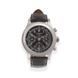 A Stainless Steel Automatic Calendar Chronograph Wristwatch, signed Longines, model: Heritage