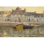 Terrick Williams (1860-1936) Concarneau (believed to be) Signed, oil on canvas, 21.5cm by 32cm See