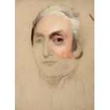 Sir Thomas Lawrence PRA FRS (1769-1830) Study of James Hare MP (1749-1804) Oil, 36.5cm by 27cm See