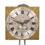 An 18th Century Hook and Spike Striking Wall Clock, signed Jno Gilkes, circa 1760, 10-inch dial with