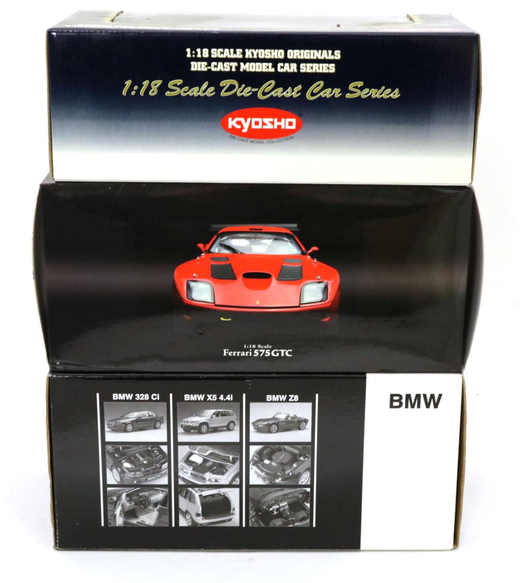 Kyosho 1:18 Scale Models Ferrari 575 GTC, BMW Z8 and Lancia 037 Rally (3)